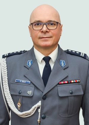 Komendant Powiatowy Policji w Ostrowcu Świętokrzyskim insp. Zbigniew Wilk